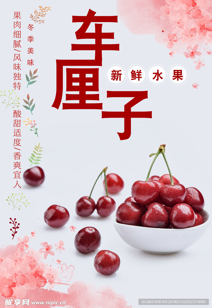 车厘子海报