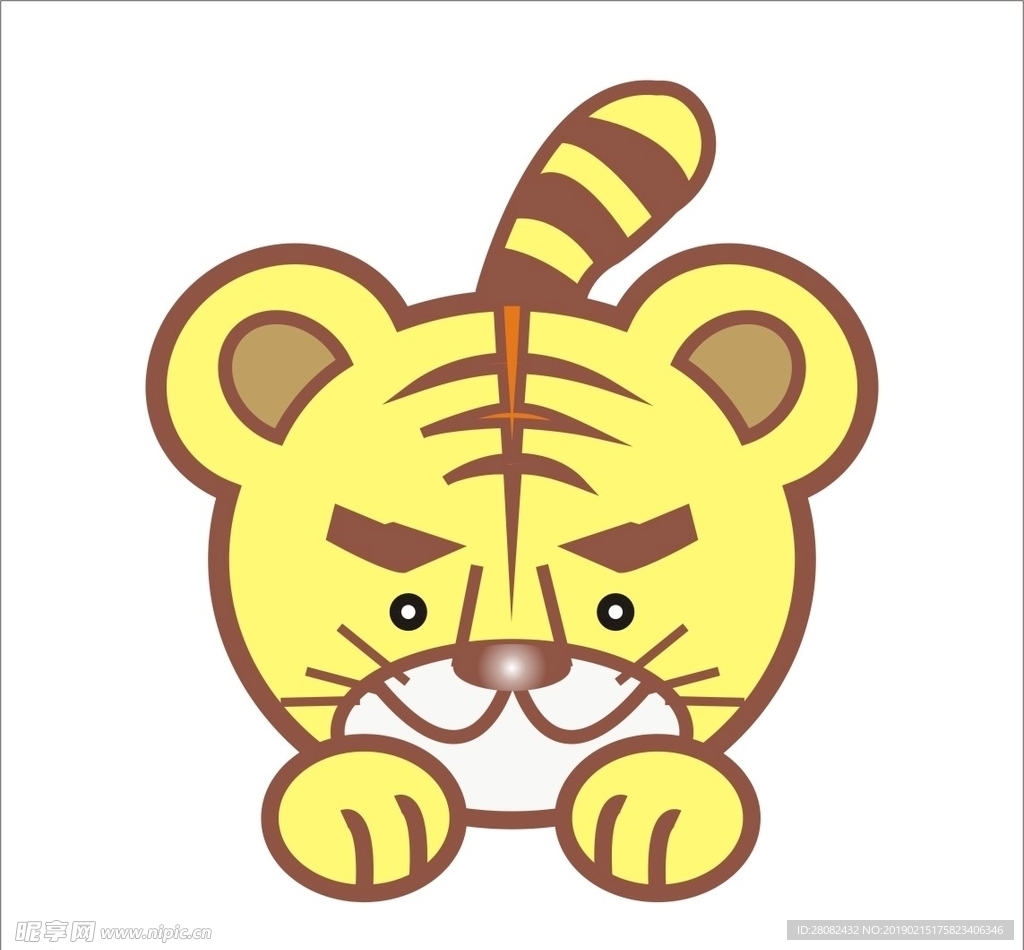卡通老虎