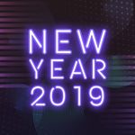 2019霓虹灯新年