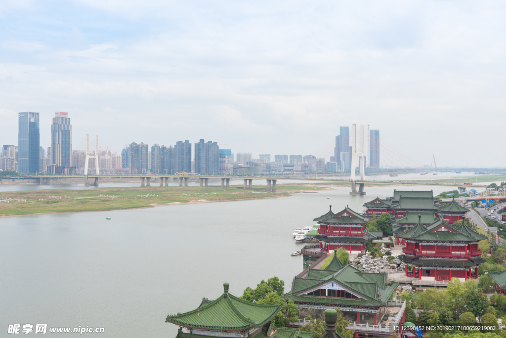 滕王阁江景