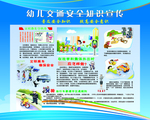幼儿交通安全知识宣传栏