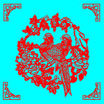 花鸟剪纸