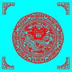 龙剪纸