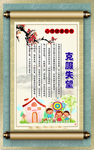 心理咨询展板克服失望