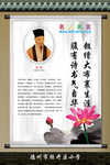 古典文化名人挂图