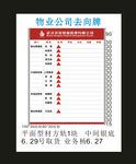 去向牌型材牌1块天欣广告