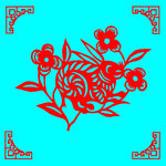 兔子剪纸