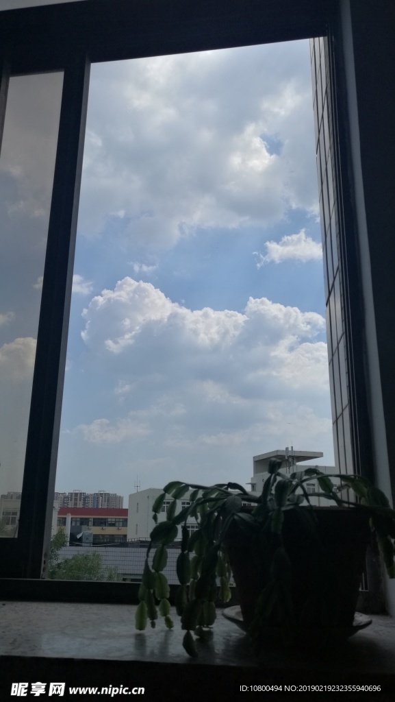 向南看出去