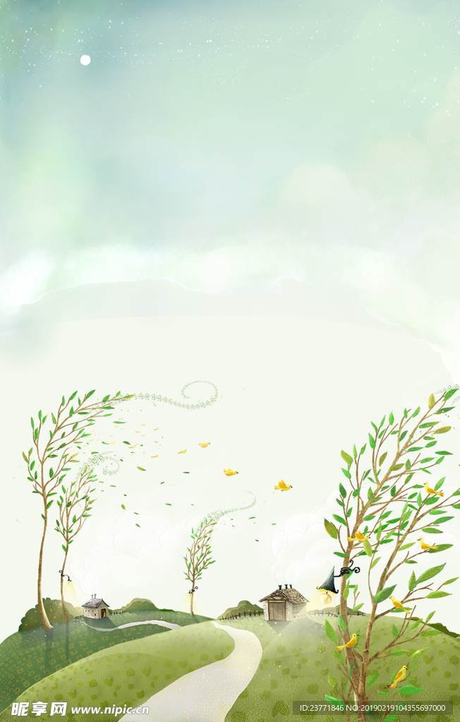 春天背景