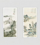 北欧风格 沙发背景墙 北欧复古