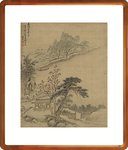 杨晋仿古山水十二开02