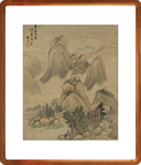 杨晋仿古山水十二开06