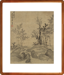 杨晋仿古山水十二开10