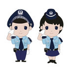 卡通警察