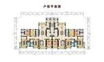 彩色户型图