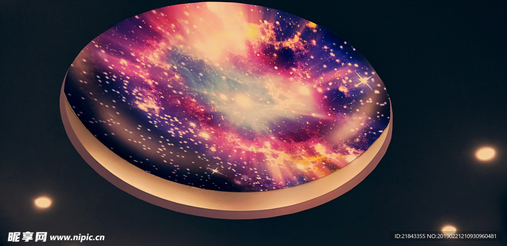 宇宙里的灯光