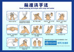 世卫组织标准洗手法