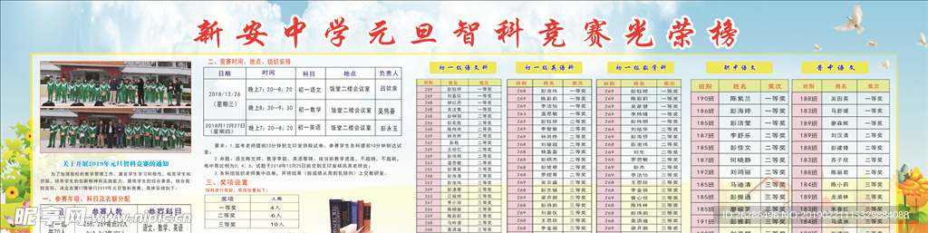 光荣榜