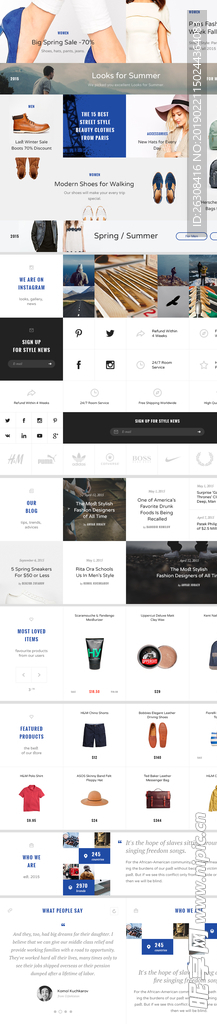 网页 购物 排版 商品 展示