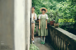 日系旅拍婚纱情侣照设计素材