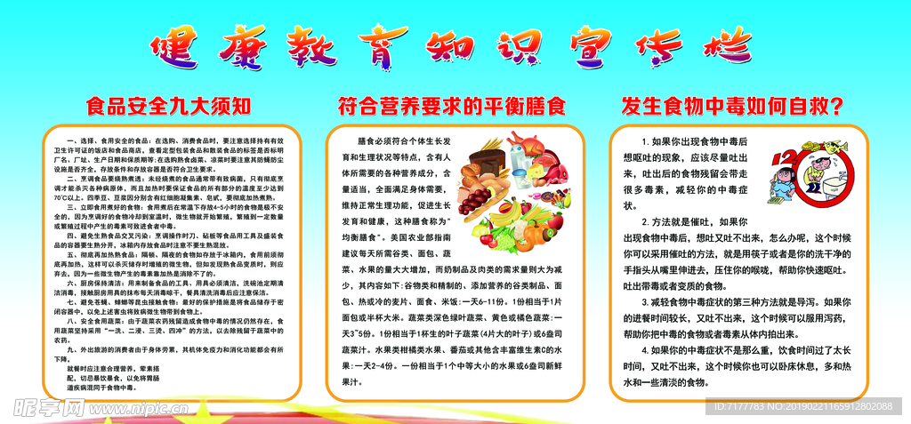 健康宣传栏