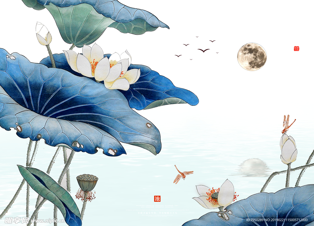 现代简约时尚背景墙