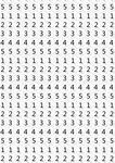 数字不干胶