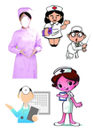 卡通医生展板