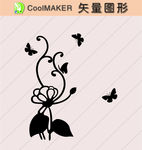 玄关图 背景墙 剪纸壁纸