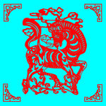 马剪纸