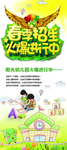 春季招生展板