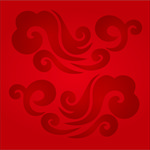 祥云 祥云边框 礼盒花纹 祥云