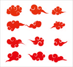 祥云 一朵祥云 祥云底纹