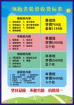 收费标准