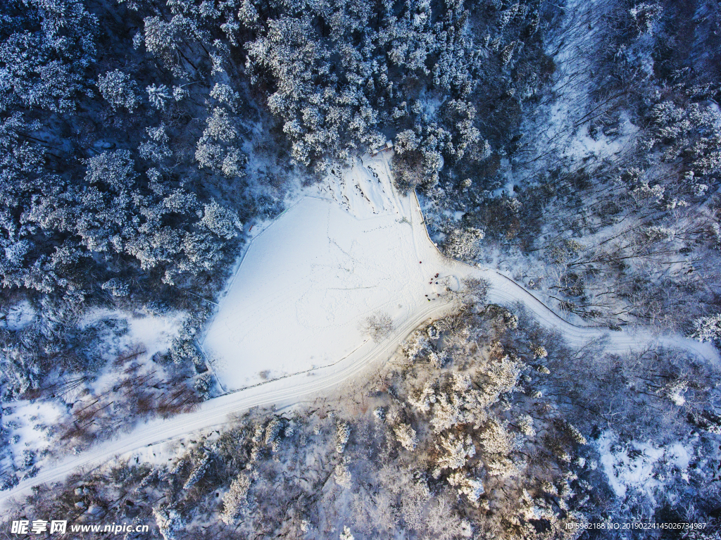 牛头山森林公园雪景