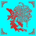 菊花剪纸