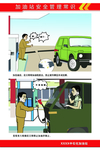 加油站挂图