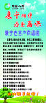 人寿保险展架