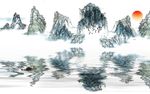 抽象山水