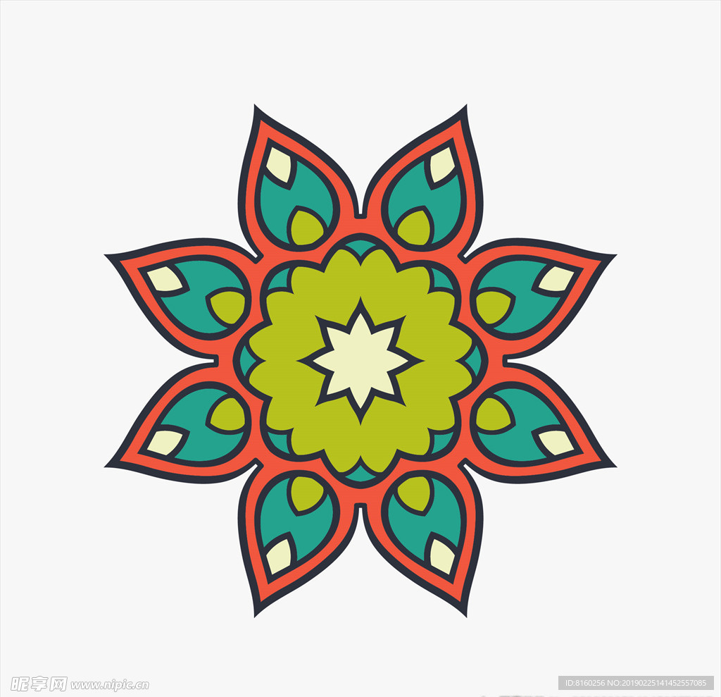 传统边框花纹