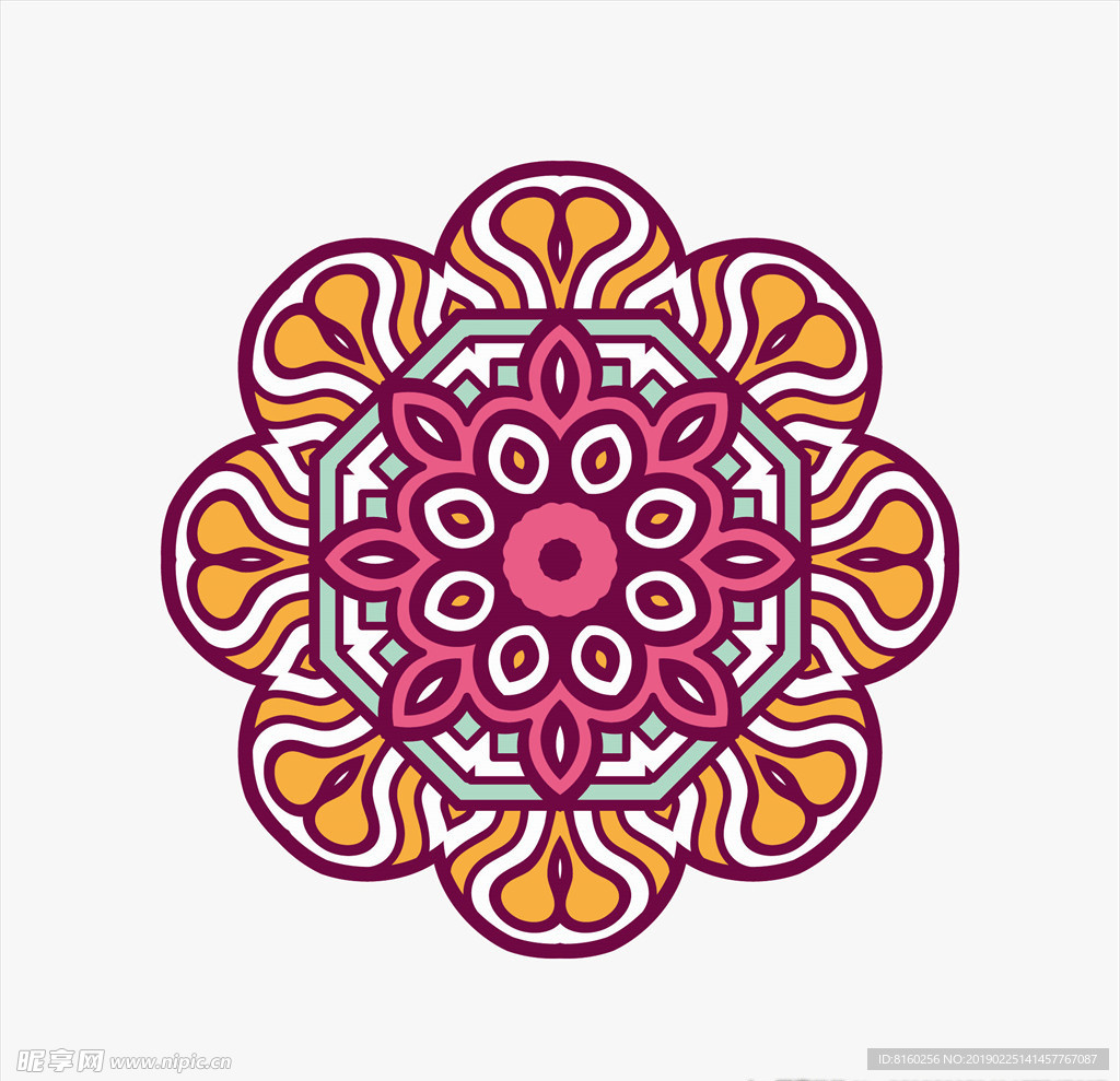 传统边框花纹