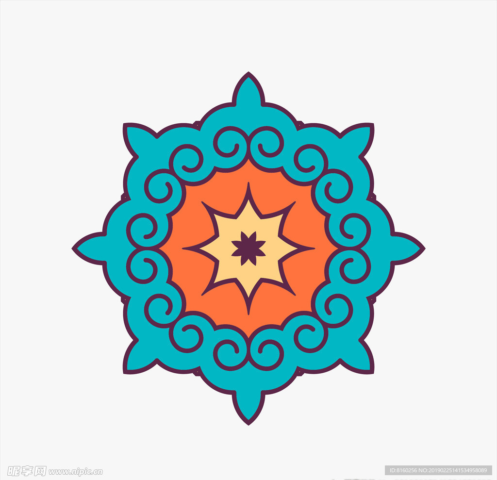 传统边框花纹
