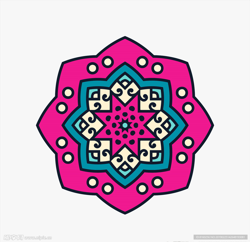 传统边框花纹