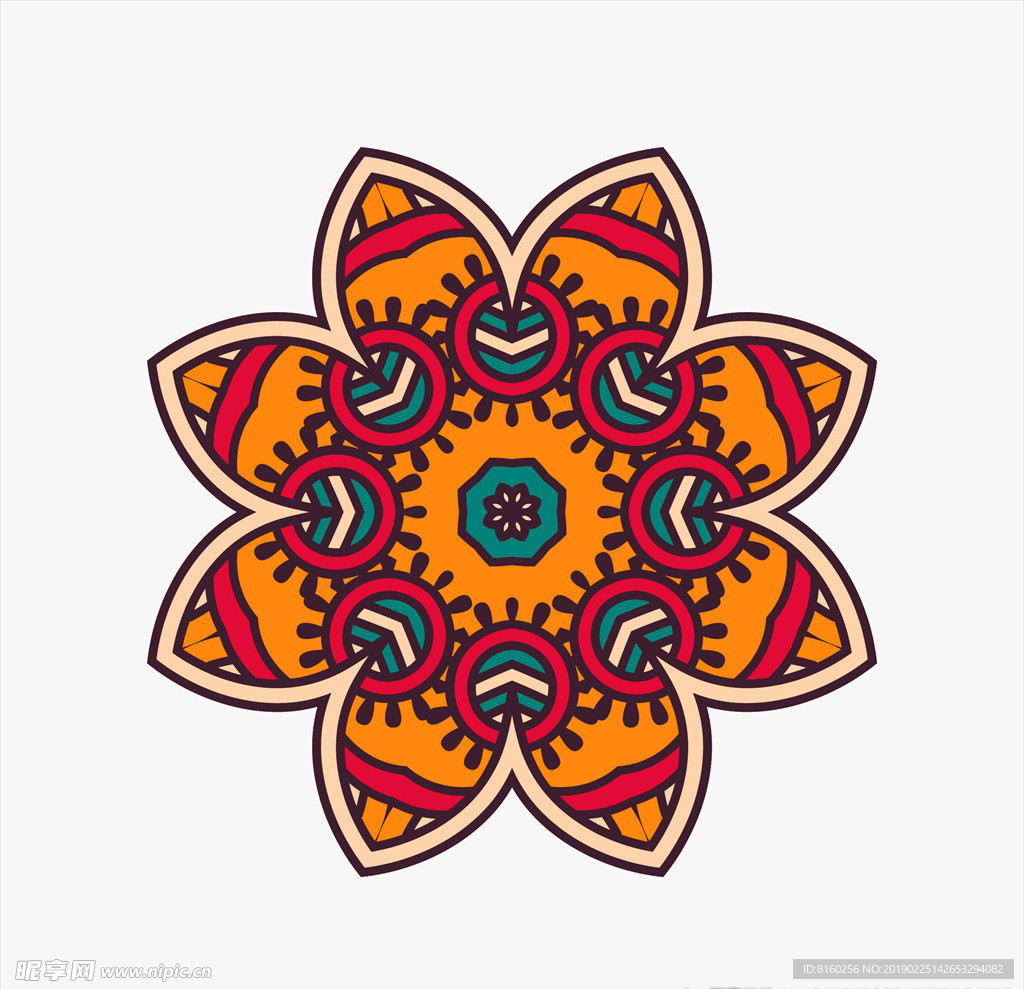传统边框花纹