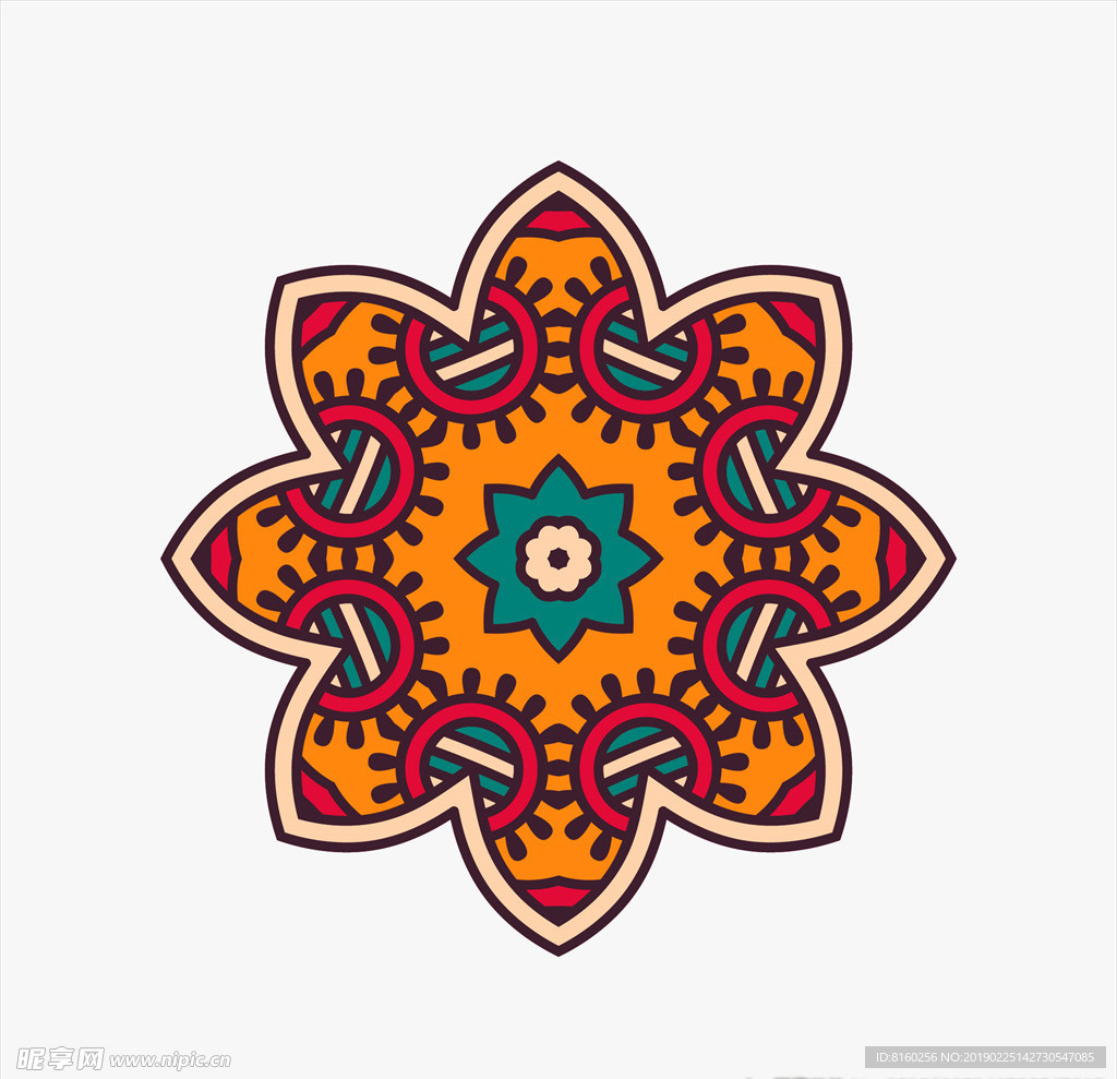 传统边框花纹