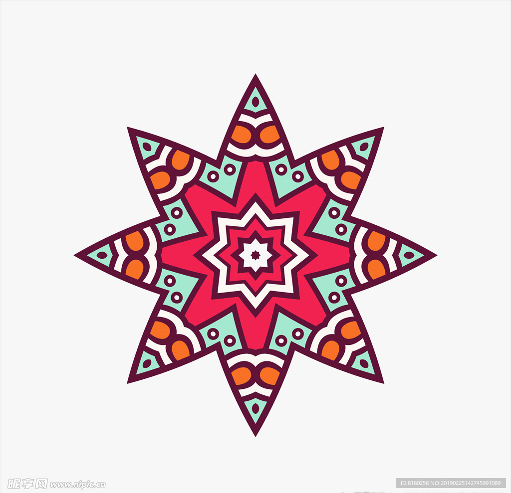 传统边框花纹