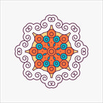 传统边框花纹
