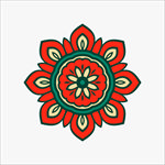 传统边框花纹