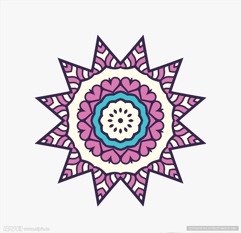 传统边框花纹