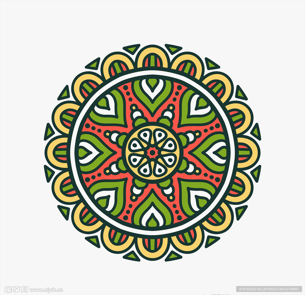 传统边框花纹